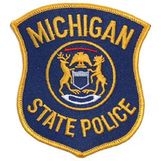 Michigan State Police Patch 3"