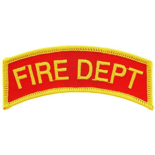 Fire Dept Patch 1 3/8" x 4"
