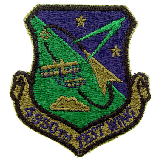 U.S. Air Force 4950th Test Wing Patch Green