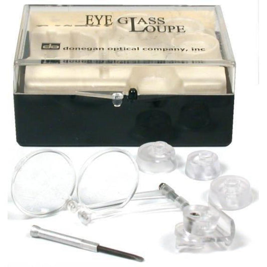 4x 10x 14x Clip-On Eyeglass Loupe