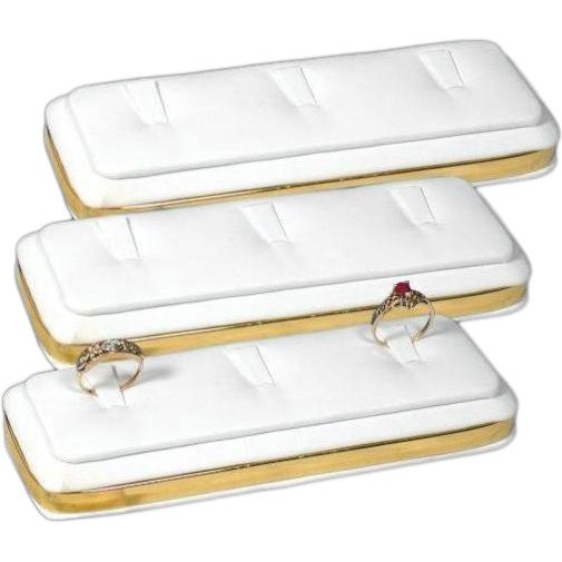 Three 3 Slot Ring Finger Displays