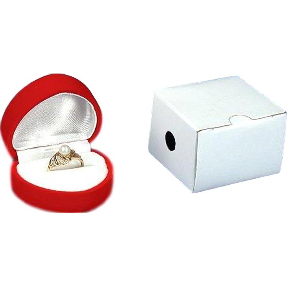 Ring Heart Gift Box Red 2" (Only 1 Box)