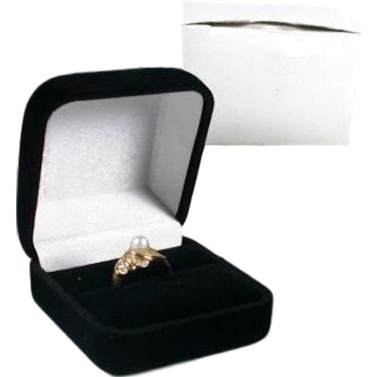 Ring Gift Box Black 2" (Only 1 Box)