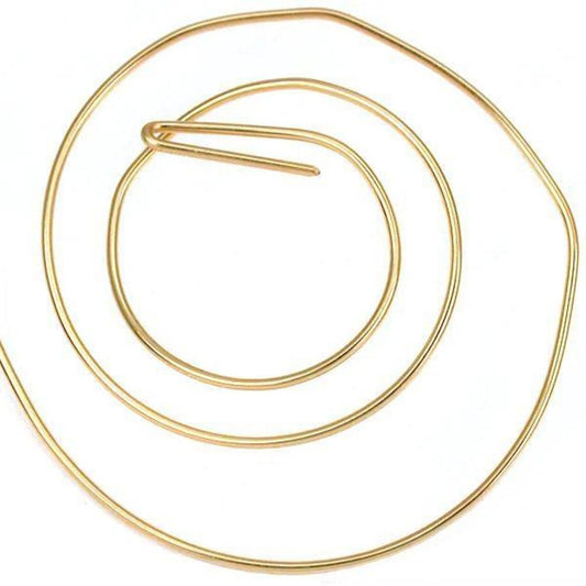Wire 14k Gold Filled Round Half Hard 24 ga 5ft