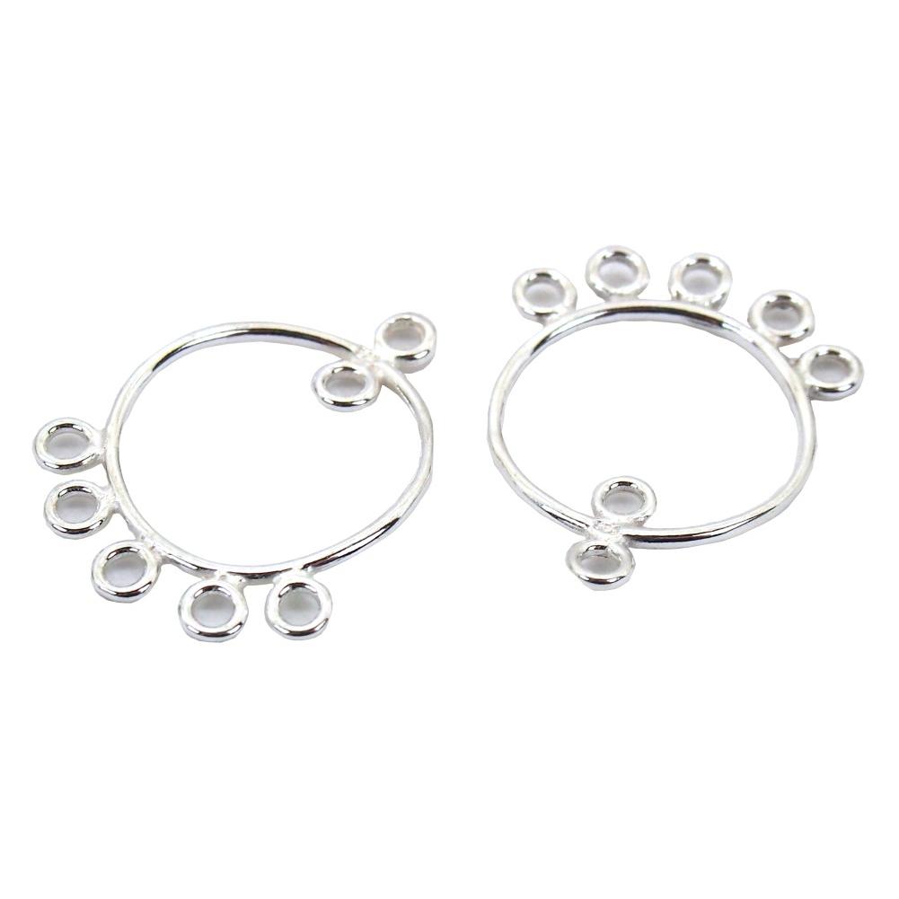 Chandelier Earrings Sterling Silver 17.5mm 1 Pair