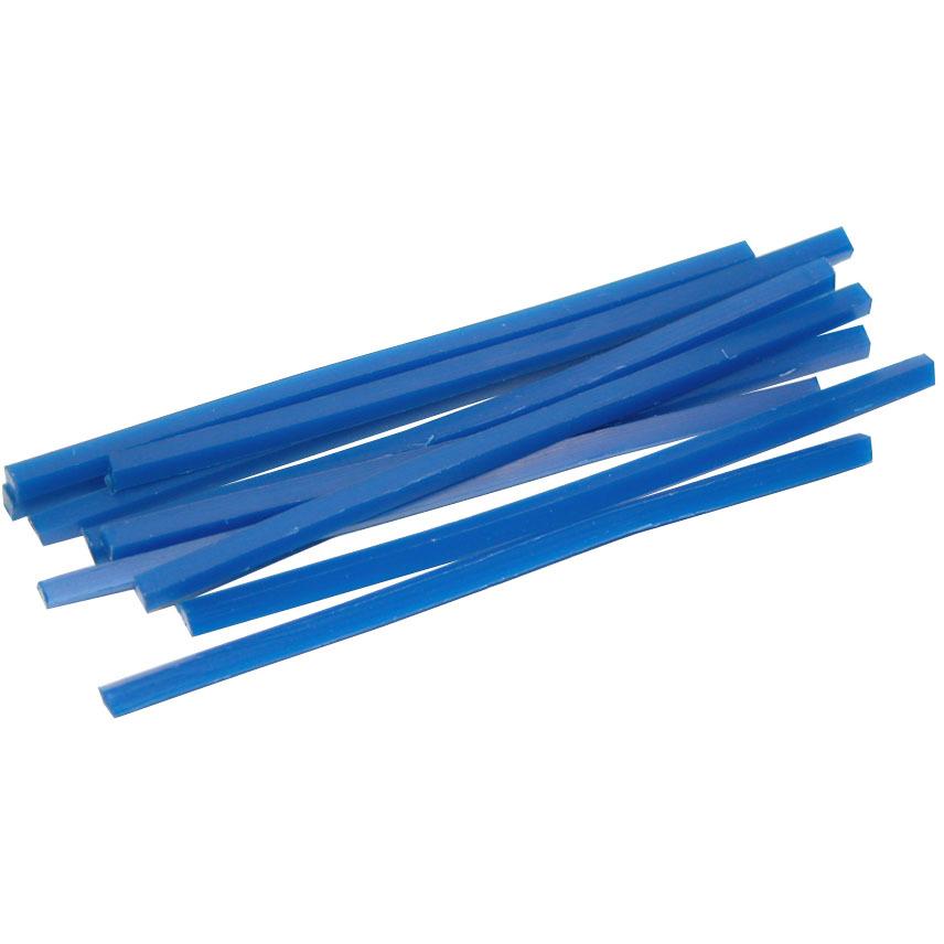 Blue Wax Wires, Square, Gauge 8, 2 oz. Box, Item No. 21.554