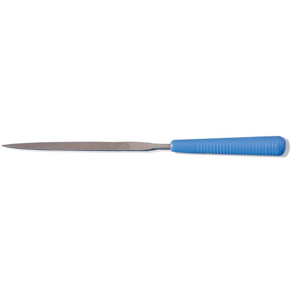 Grobet 16cm Warding Needle File with Handle, Cut 2, Item No. 30.664