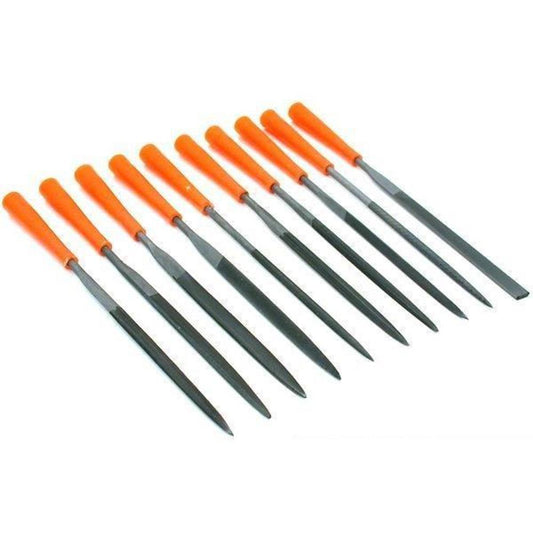 Needle Files & Handles 10Pcs