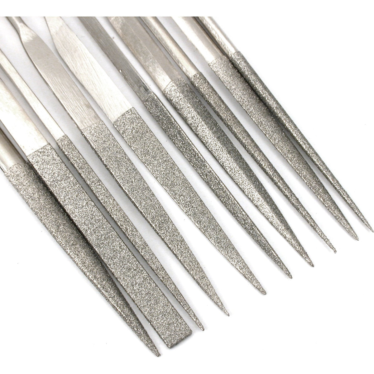 Coated File Diamond Coated Needle Files 10Pcs – FindingKing