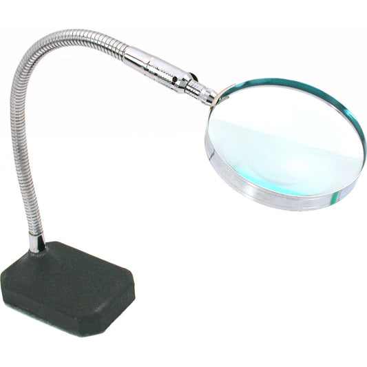 2x Desktop Magnifier Black