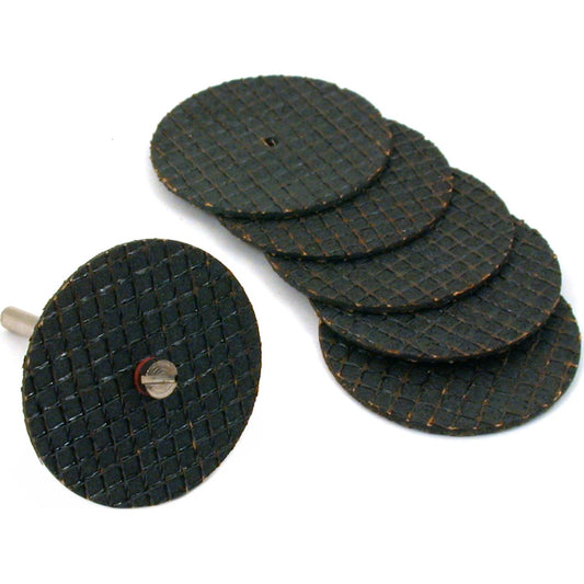 Cut Off Wheels 1 5/16" & Mandrel 1/8" 7Pcs