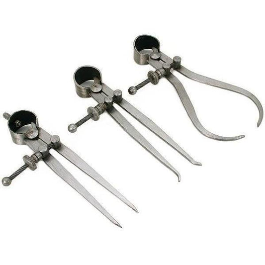 Inside & Outside Divider Calipers 4" 3Pc
