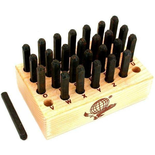 Letter Punches 3mm 27Pcs