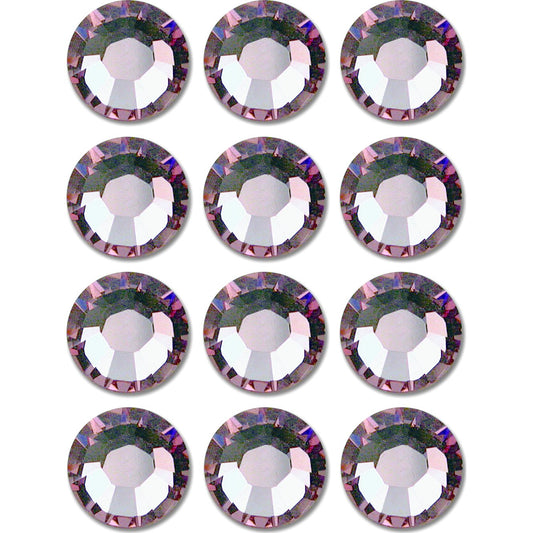 Flatback Swarovski Crystal Rhinestones Light Amethyst