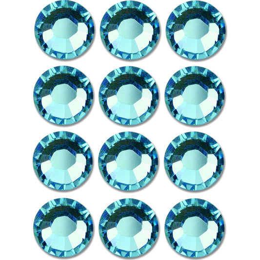 Flatback Swarovski Crystal Rhinestones Aqua