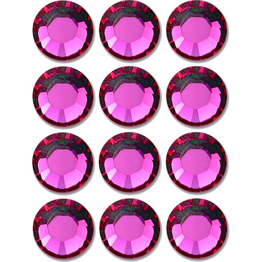 Flatback Swarovski Crystal Rhinestones Fuchsia