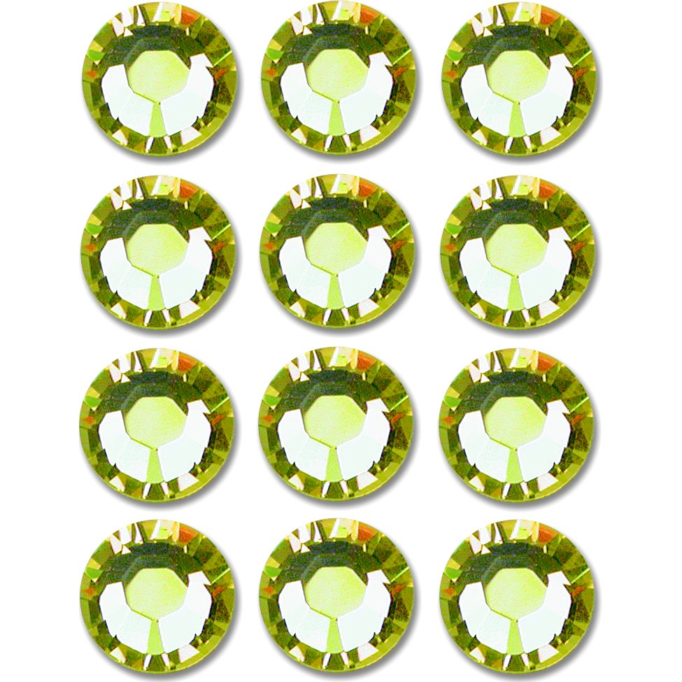 Flatback Swarovski Crystal Rhinestones Citrine