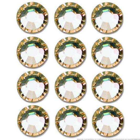 Flatback Swarovski Crystal Rhinestones Light Peach