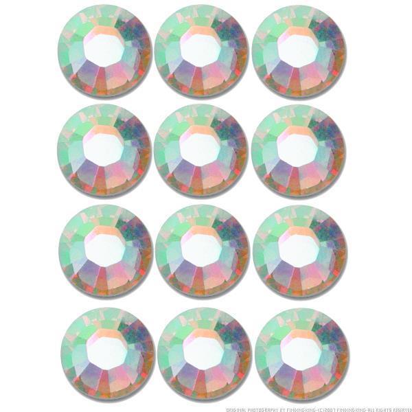 Flatback Swarovski Crystal Rhinestones Crystal AB