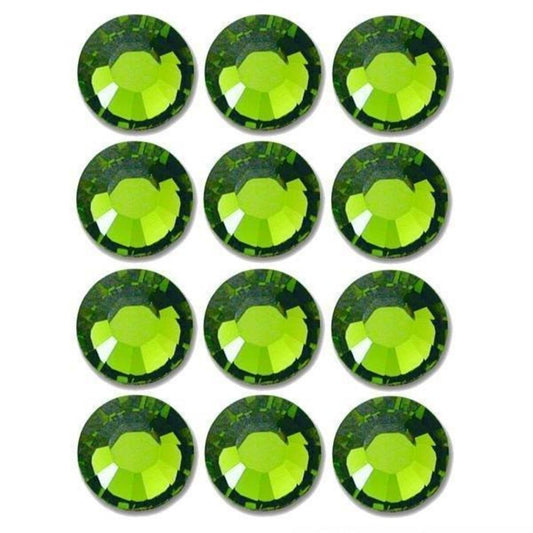 Flatback Swarovski Crystal Rhinestones Olivine