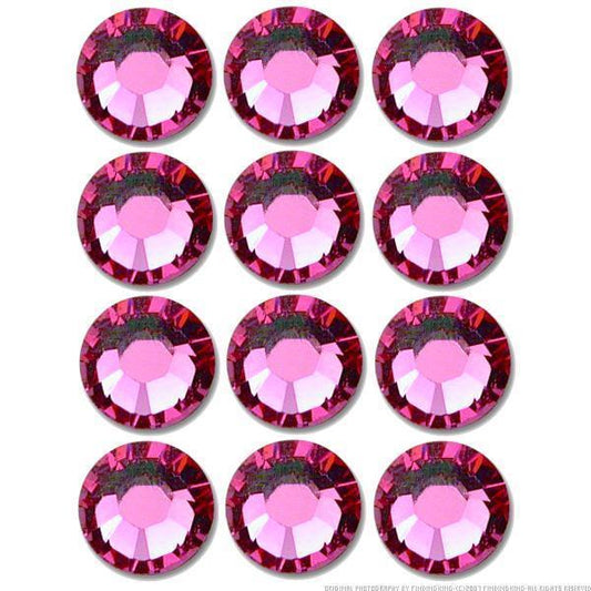 Flatback Swarovski Crystal Rhinestones Rose