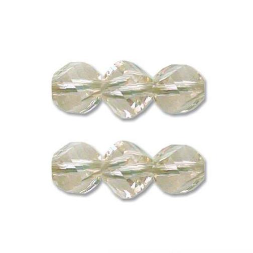 6 Silk Helix Swarovski Crystal Beads Jewelry 5020 8mm