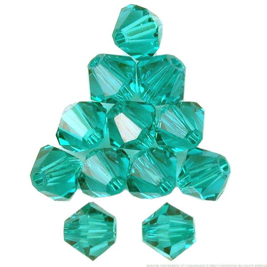 12 Cantaloupe Bicone Swarovski Crystal Beads 5301 4mm