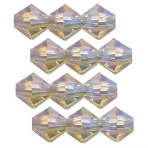 Bicone Swarovski Crystal Beads Lime Double AB