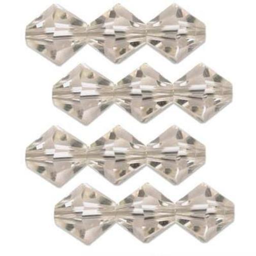 12 Silk Swarovski Crystal Bicone Beads 5301 6mm New