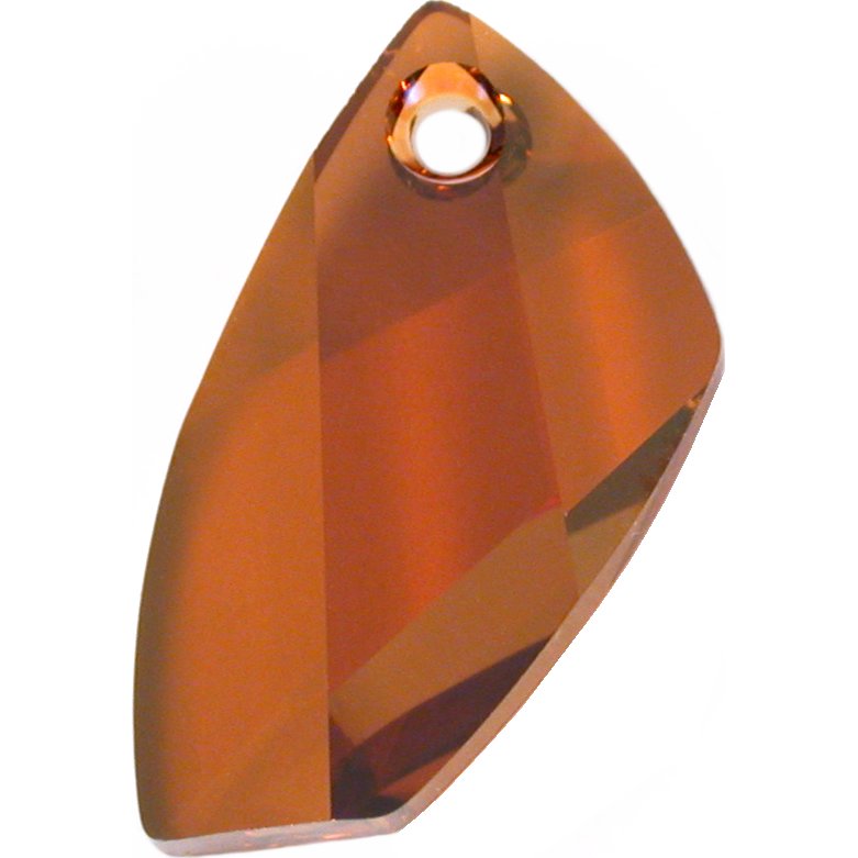 Avant Garde Swarovski Crystal Pendant Crystal Copper 20mm