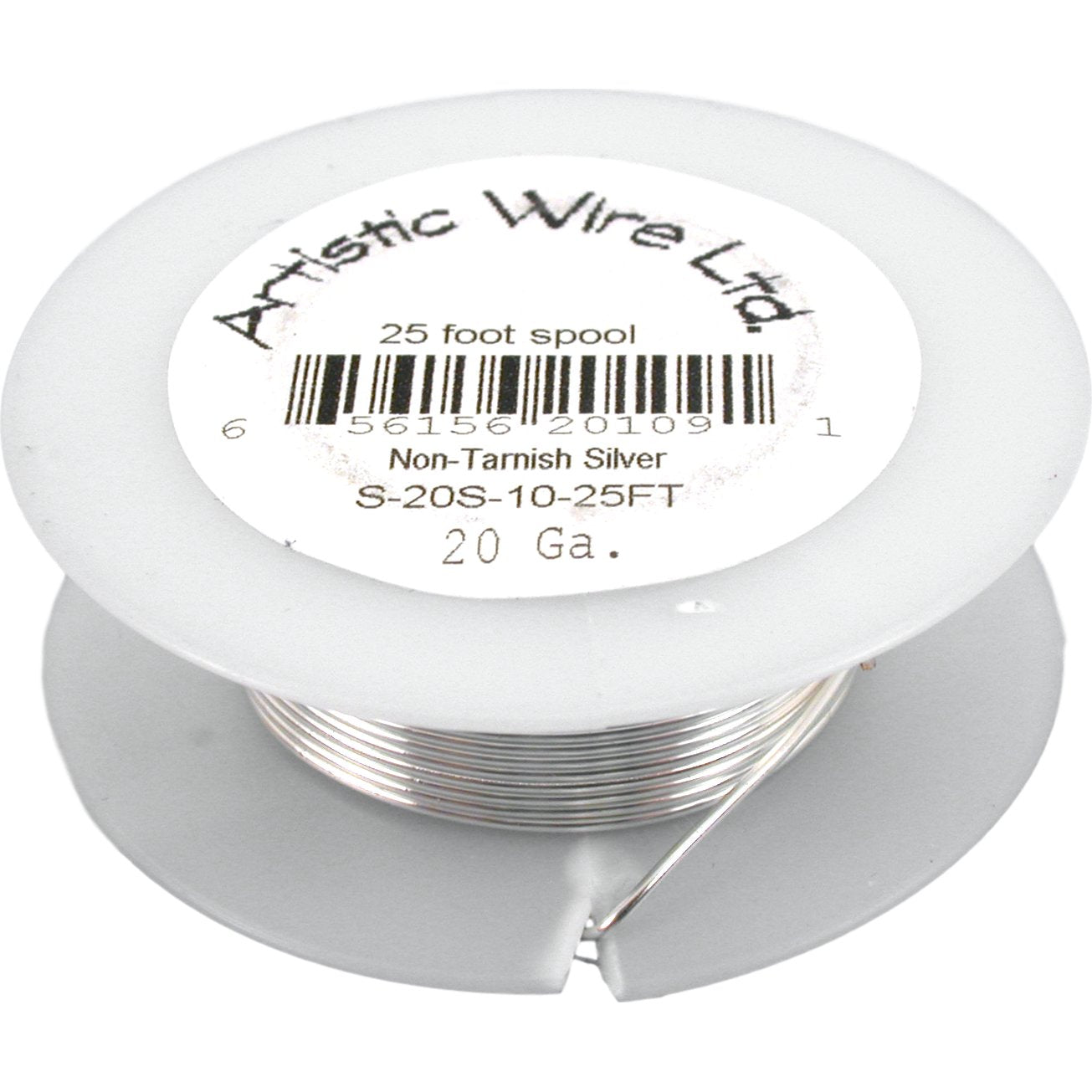 Artistic Wire Spool Silver 20 Gauge 7.6M