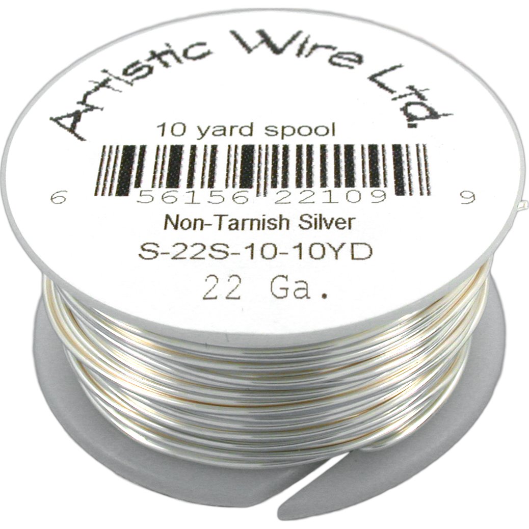 Artistic Wire Spool Silver Plated 22 Gauge 4.5M