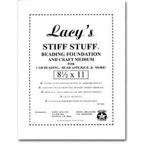 Lacy's Stiff Stuff Beading Foundation Craft Medium Sheet Embroidery Cabochons
