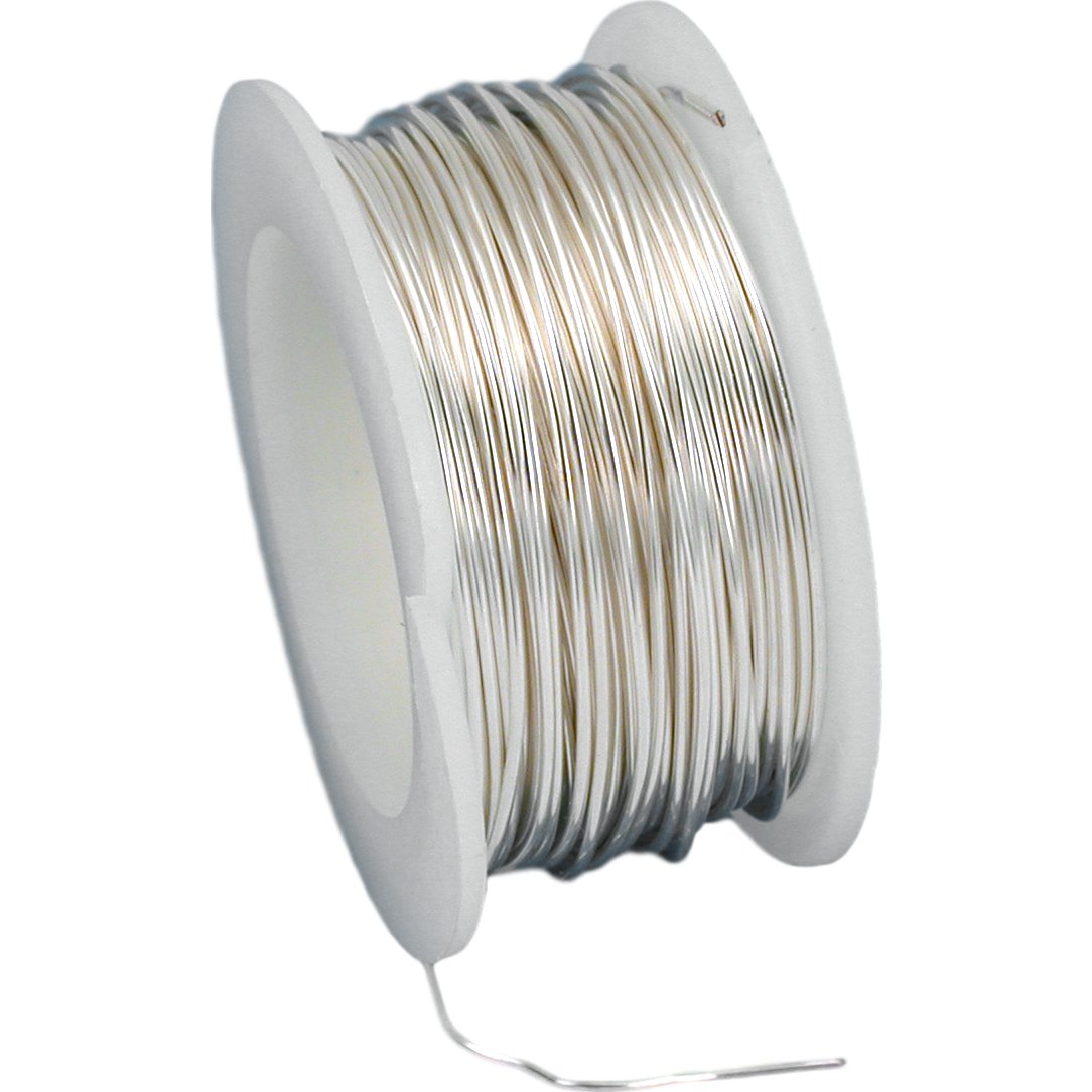 Artistic Wire Spool Silver Plated 22 Gauge 7.3M