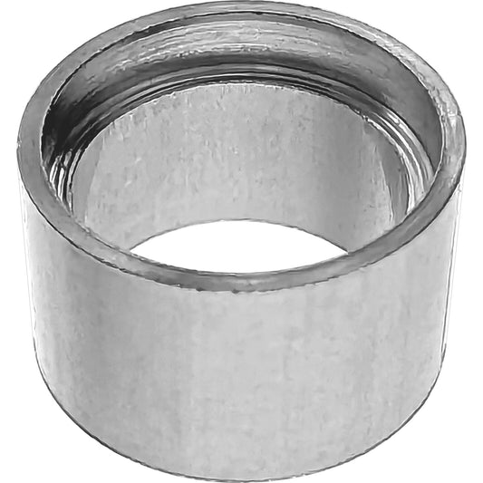 14K White Gold Round Straight Bezel Setting 0.5ct 5mm