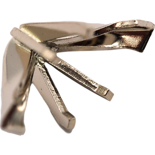 14k White Gold 6 Prong Marquise Narrow V Tip Setting 3.00ct 13.5 x 6.5mm