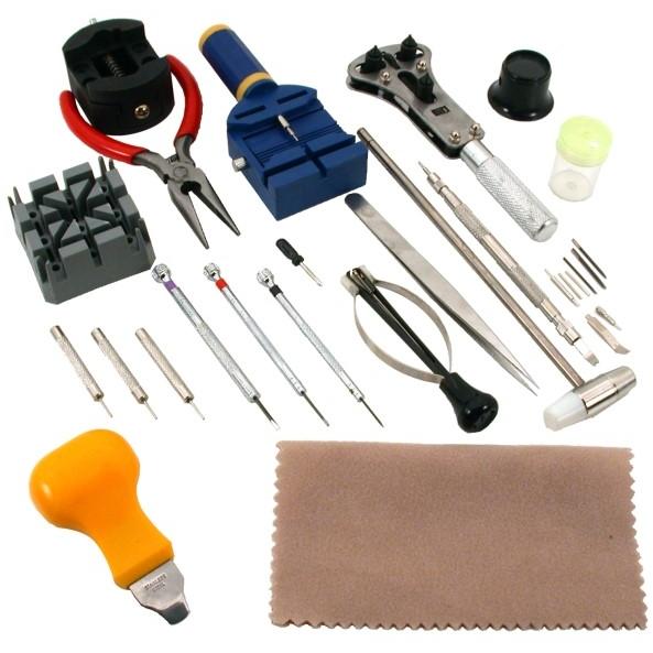 20 PC Deluxe Watch Opener Tool Kit Watchmaker Watchmakers Repair Tools ...