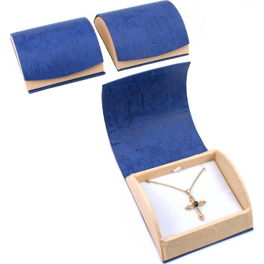 3 Magnetic Lid Earring Boxes 3 1/2"