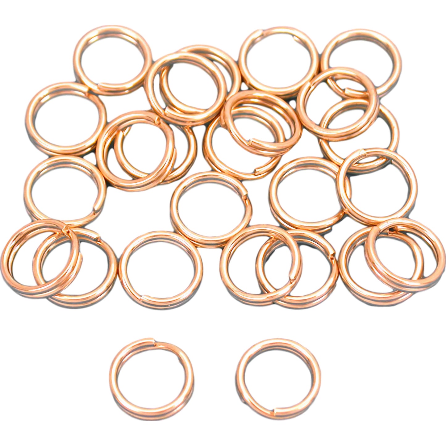 Split Rings 14k Gold Filled 6mm 25Pcs
