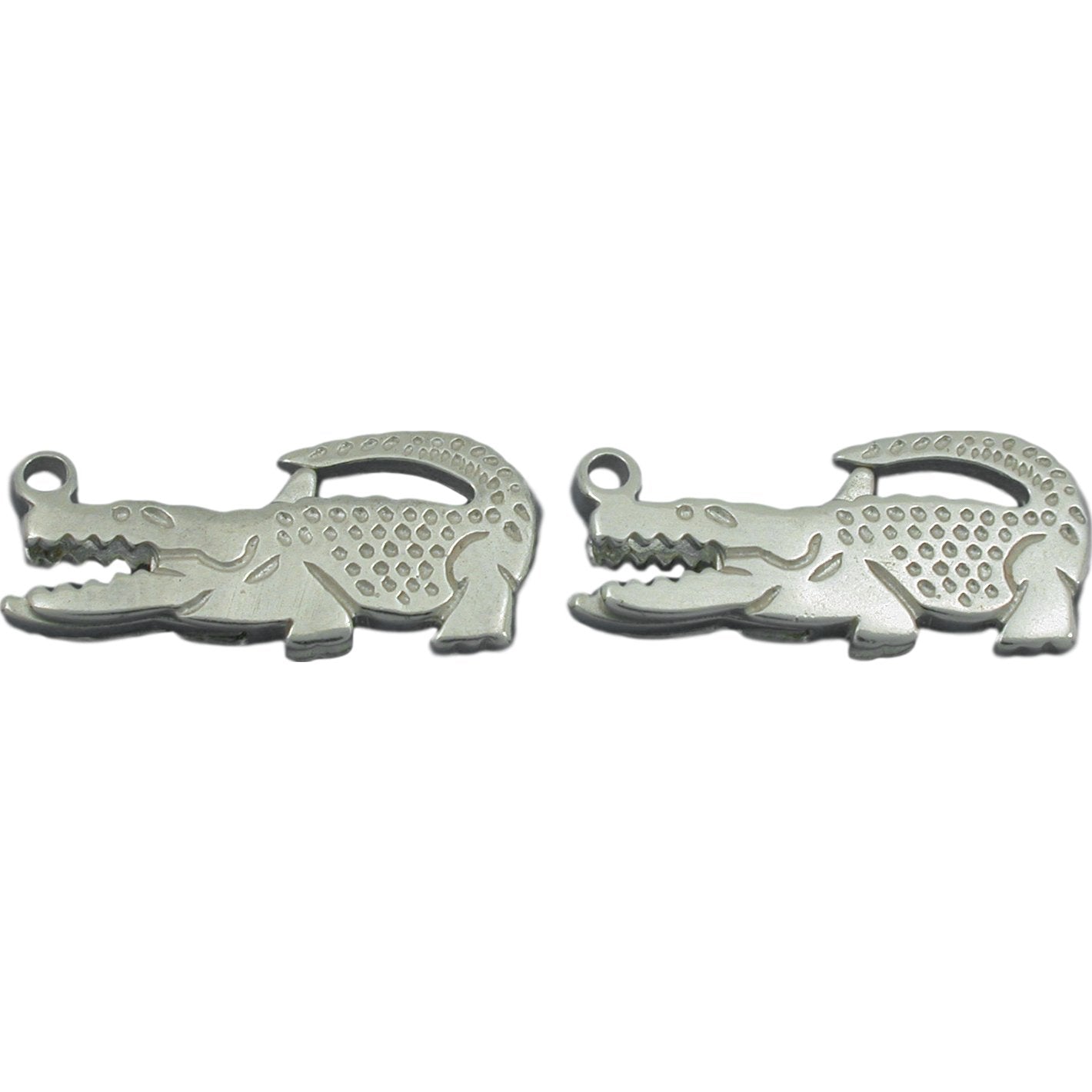 2 Sterling Silver Alligator Lobster Clasp Beading Parts