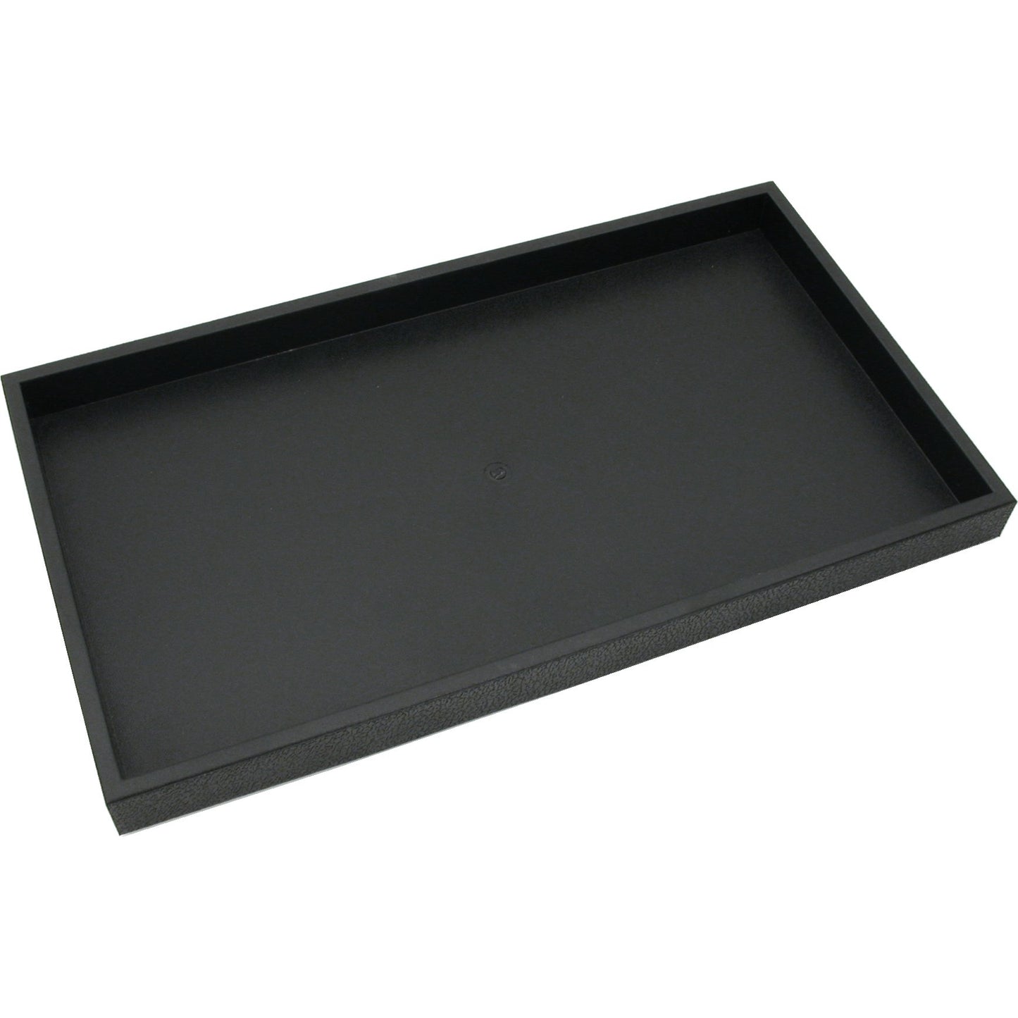 Sample Display Tray Black & 7 Hook Necklace Black Velvet Insert 2Pcs