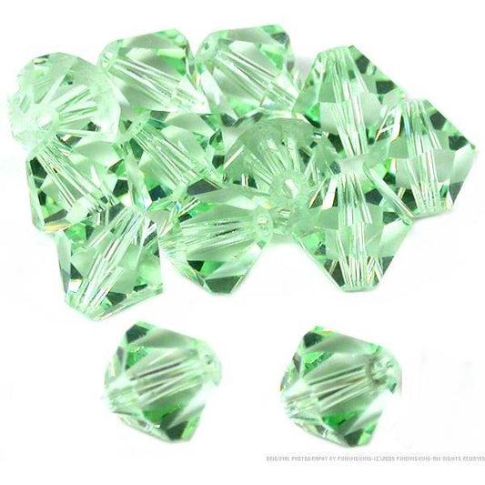 Swarovski Crystal Bicone 5301 8mm CHRYSOLITE Beads (12) 525238
