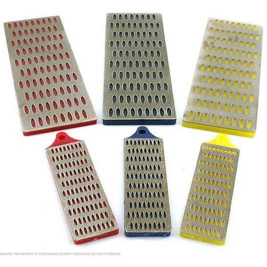 6 Diamond Sharpening Blocks Knife Screwdriver Sharpener