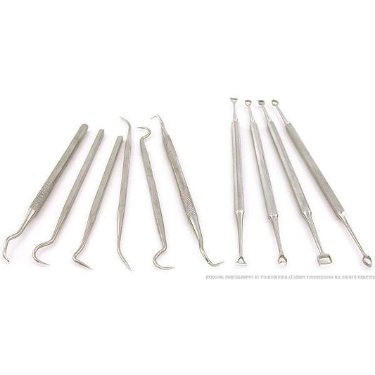 10 Wax Carving Art Craft Sculpting Jewelers Tools for Jewelry Design & Repair