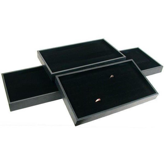 288 Slots Black Ring Display Pad Showcase Display Tray