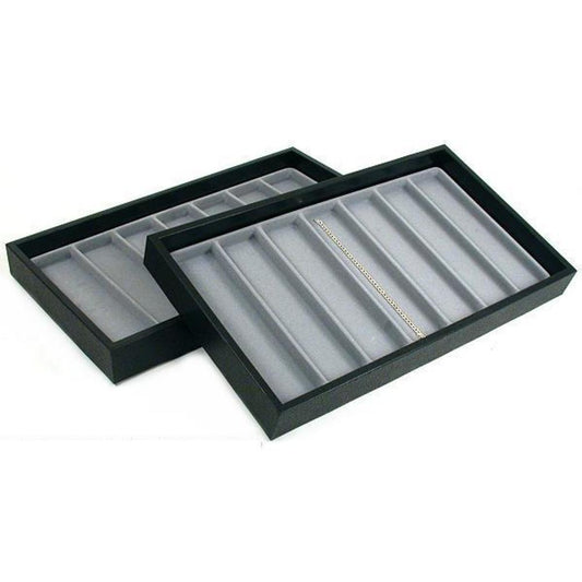 14 Slot Bracelet Watch Grey Display Tray Showcase Units