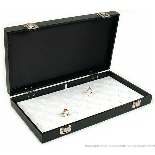 51 Ring Clip Display Tray Travel Case