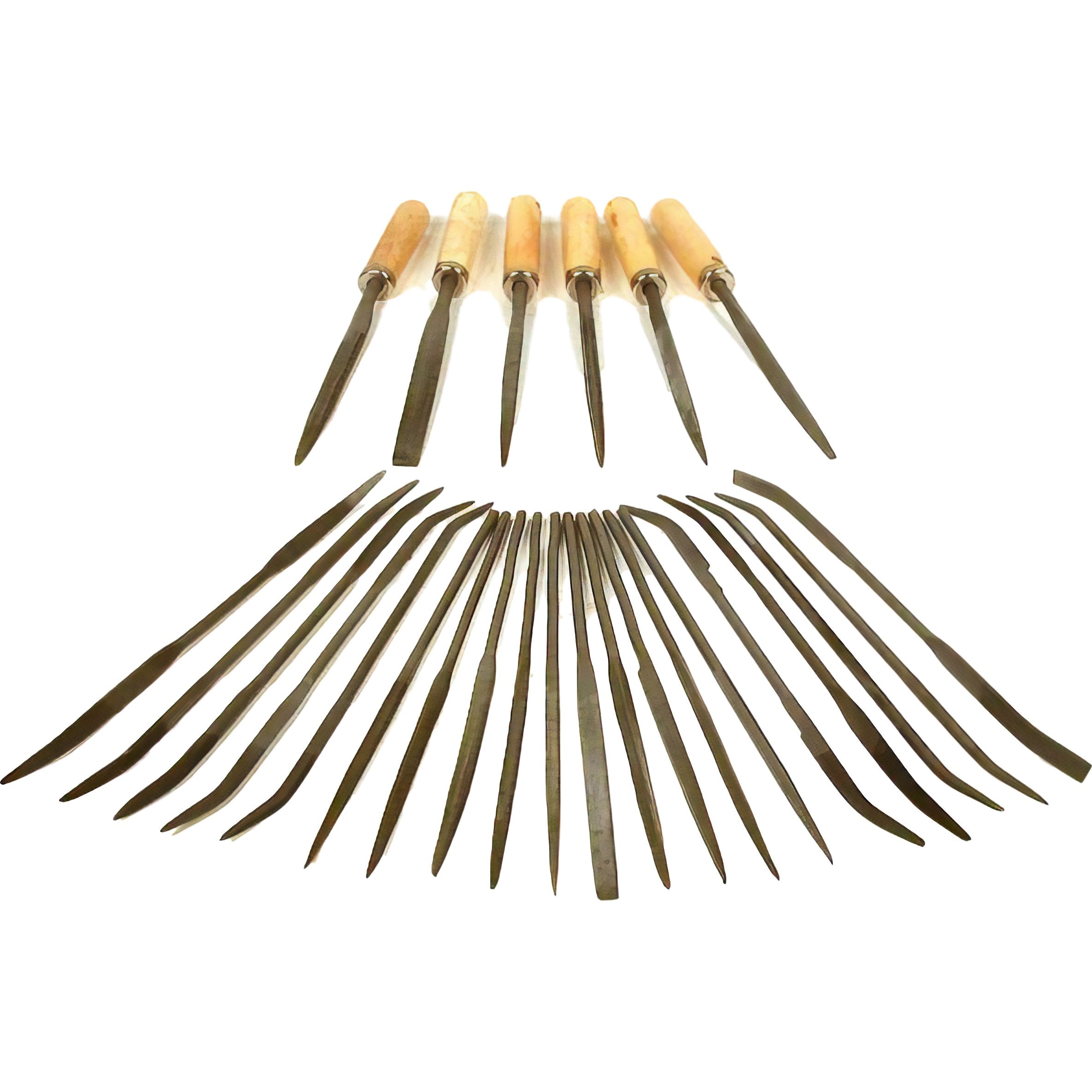 616 Riffler 26 Needle & Riffler Files for Jewelers Art Craft Jewelry Design & Repa ...