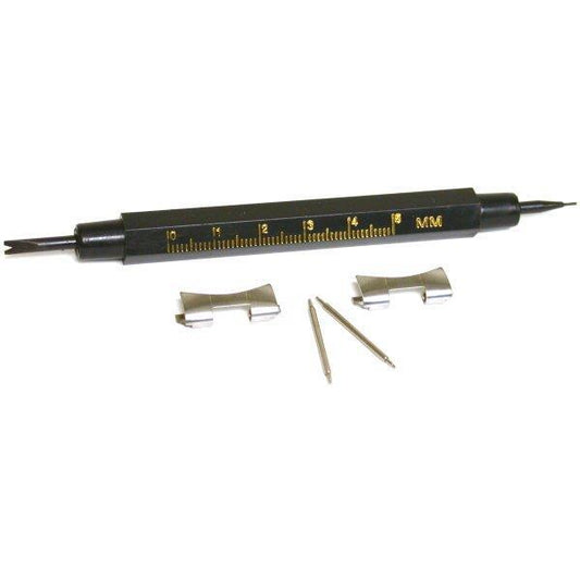 2 Watch Band Bracelet Case Ends 20mm & Spring Bar Tool