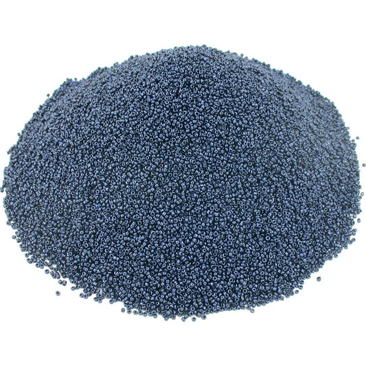 Seed Glass Beads Dark Blue 2mm 1500 Grams Approx.